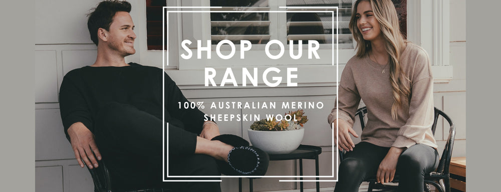 Shop our great range of 100% Australian Merino sheepskin wool products