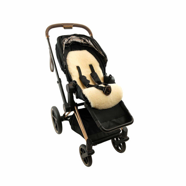 Cozy traveller best sale lambskin stroller liner