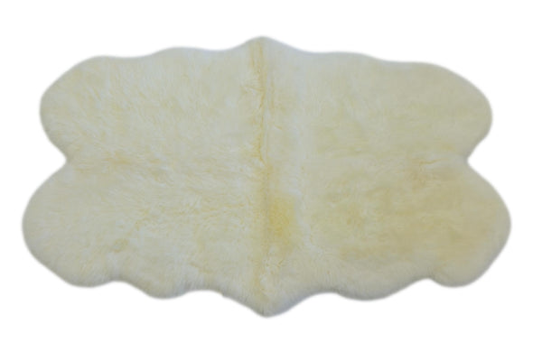 Ivory - Quad Sized (180x110cm) - Long Wool Rug - Australian Merino Sheepskin-Rug-Yellow Earth Australia-Yellow Earth Australia