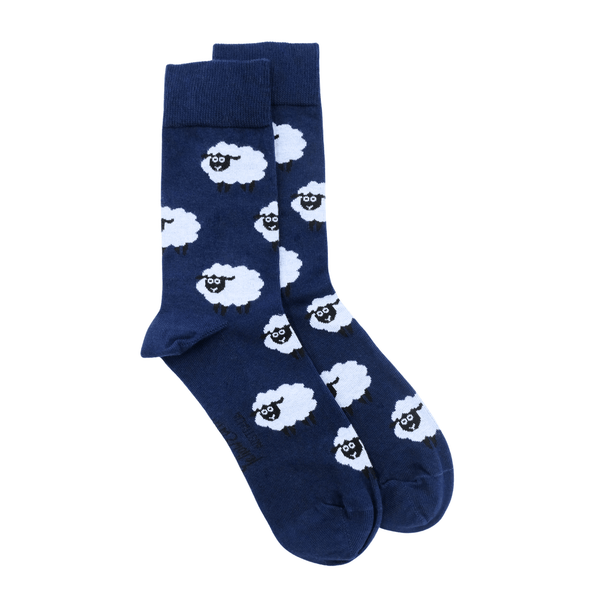 Cotton Socks - Counting Sheep Pattern - Men's Women's Socks