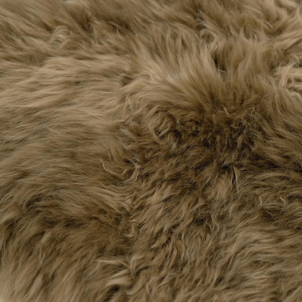 Sheepskin Rug - Taupe - XXL Imperfectly Perfect - Long Wool Australian Merino Sheepskin