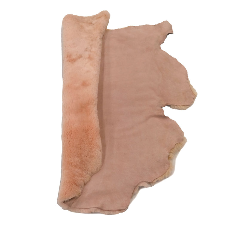 Double-face Sheepskin Hides - Pink - 100% Natural Australian Merino Sheepskin Rug