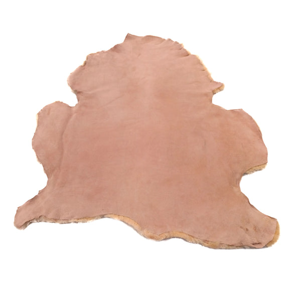 Double-face Sheepskin Hides - Pink - 100% Natural Australian Merino Sheepskin Rug