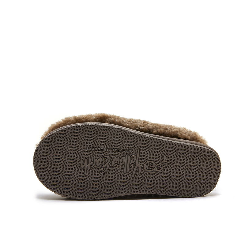 Marley - Curly Wool Slip-On - Men's Women's Unisex Premium Australian Sheepskin Slippers