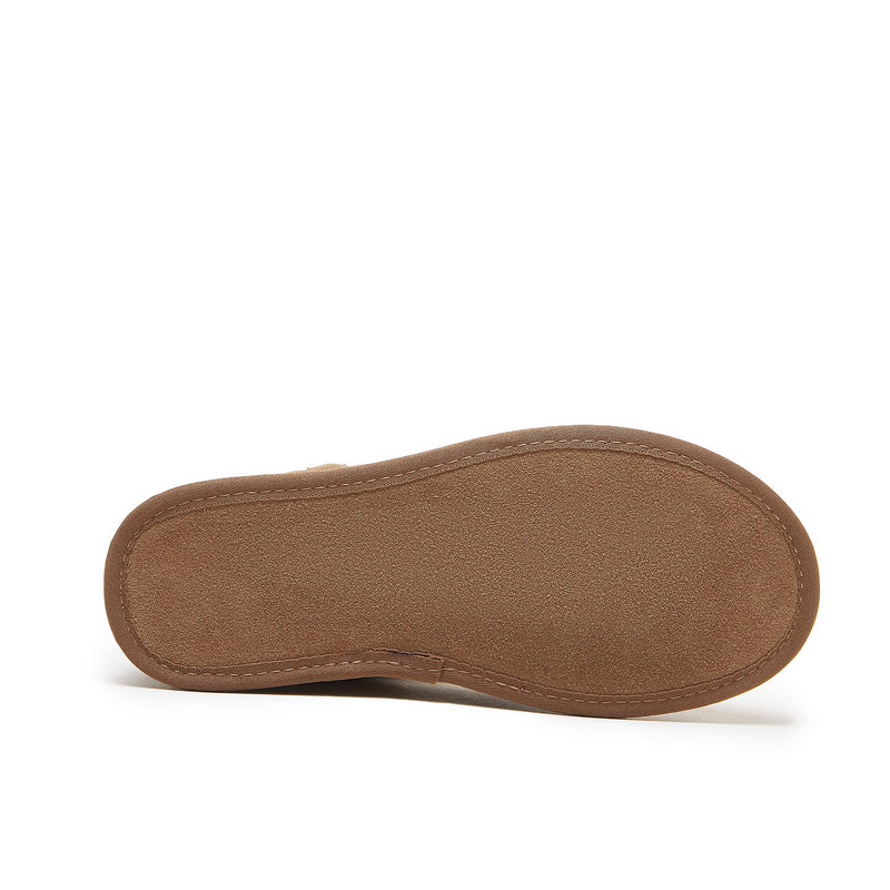 Byron Classic Women's Men's Sheepskin Boots - Soft Leather Suede Sole - 100% Double Face Australian Sheepskin Boot