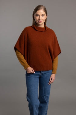 Women's Shrug Sweater - Possum Merino Wool Silk Sweater - Made in New Zealand