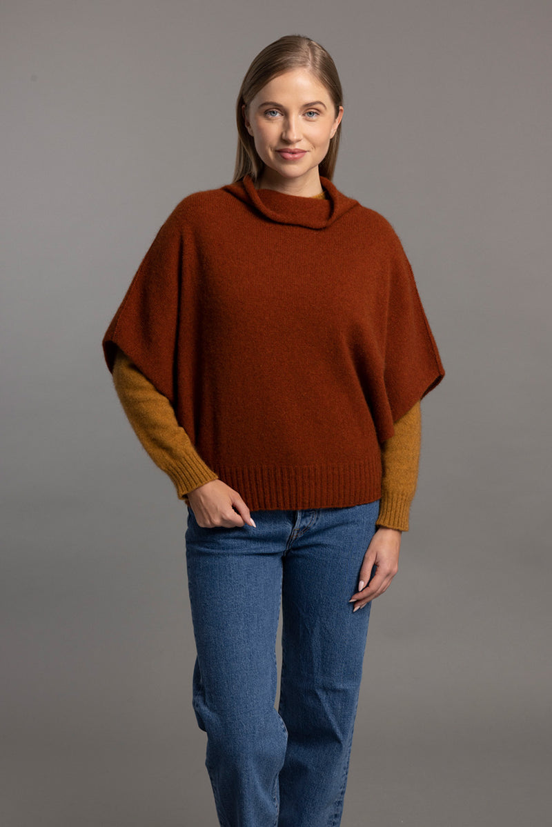 Women's Shrug Sweater - Possum Merino Wool Silk Sweater - Made in New Zealand