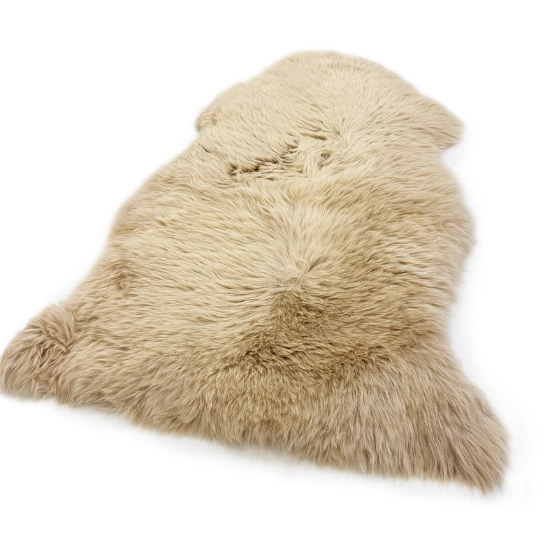 Sheepskin Rug - Linen - XXL - Long Wool Australian Merino Sheepskin