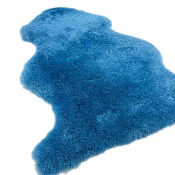 Baby Lambskin Rug - Light Teal  - Australian Merino