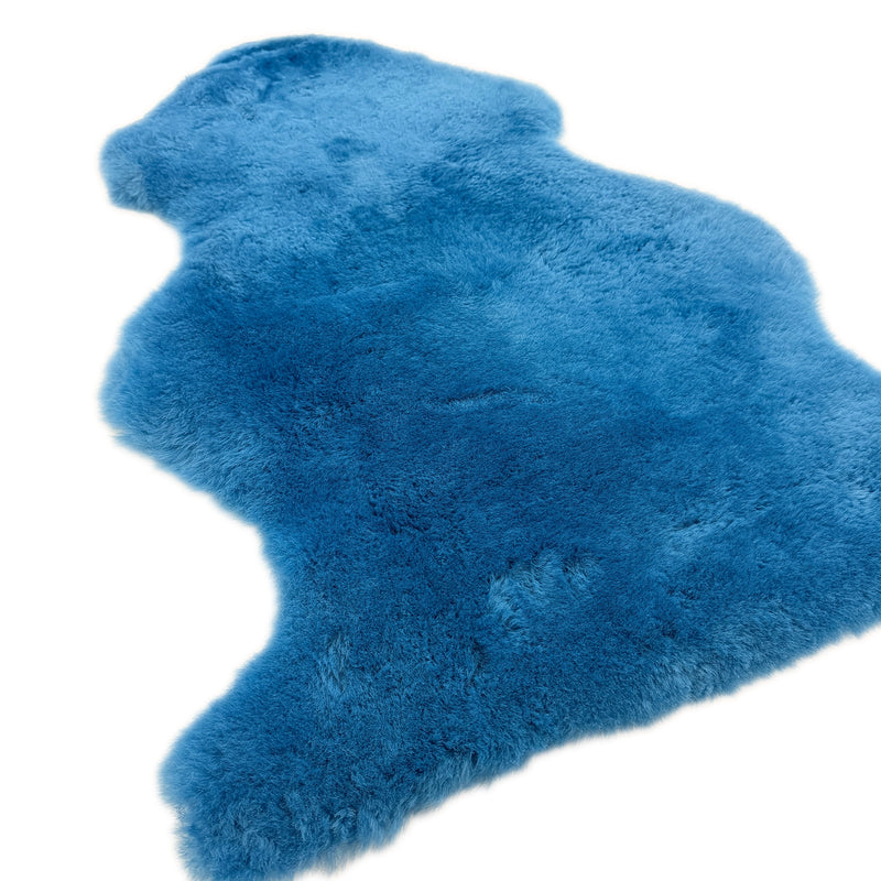 Baby Lambskin Rug - Light Teal  - Australian Merino