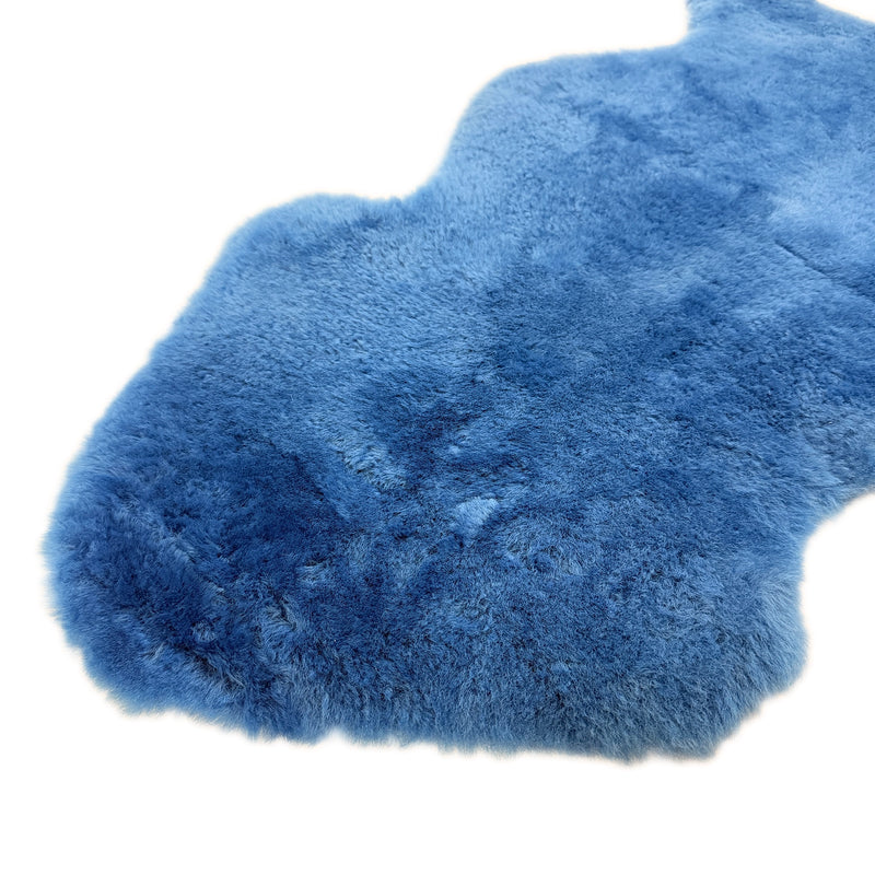 Baby Lambskin Rug - Light Teal  - Australian Merino