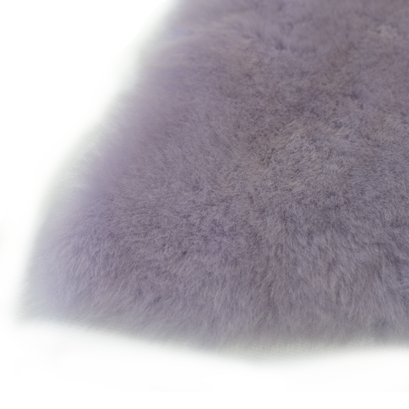 Baby Lambskin Rug - Lavender - Australian Merino