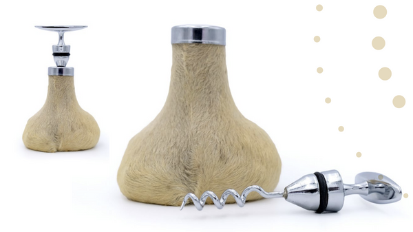 Kangaroo Scrotum Wine Opener