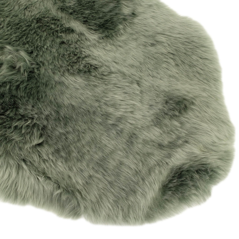 Sheepskin Rug - Green Tea - XXL Imperfectly Perfect - Long Wool Australian Merino Sheepskin