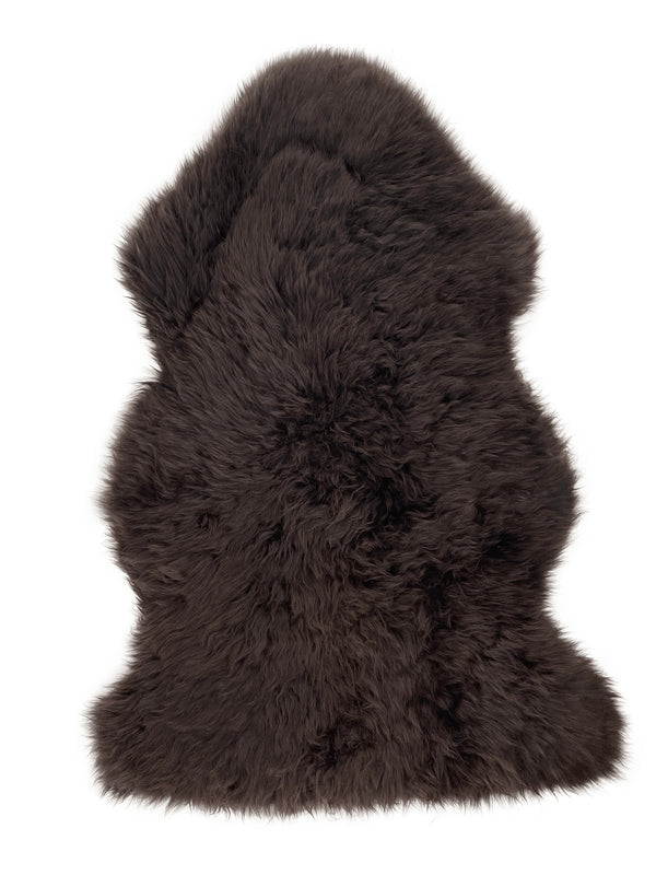 Sheepskin Rug - Chocolate - XXL Imperfectly Perfect - Long Wool Australian Merino Sheepskin