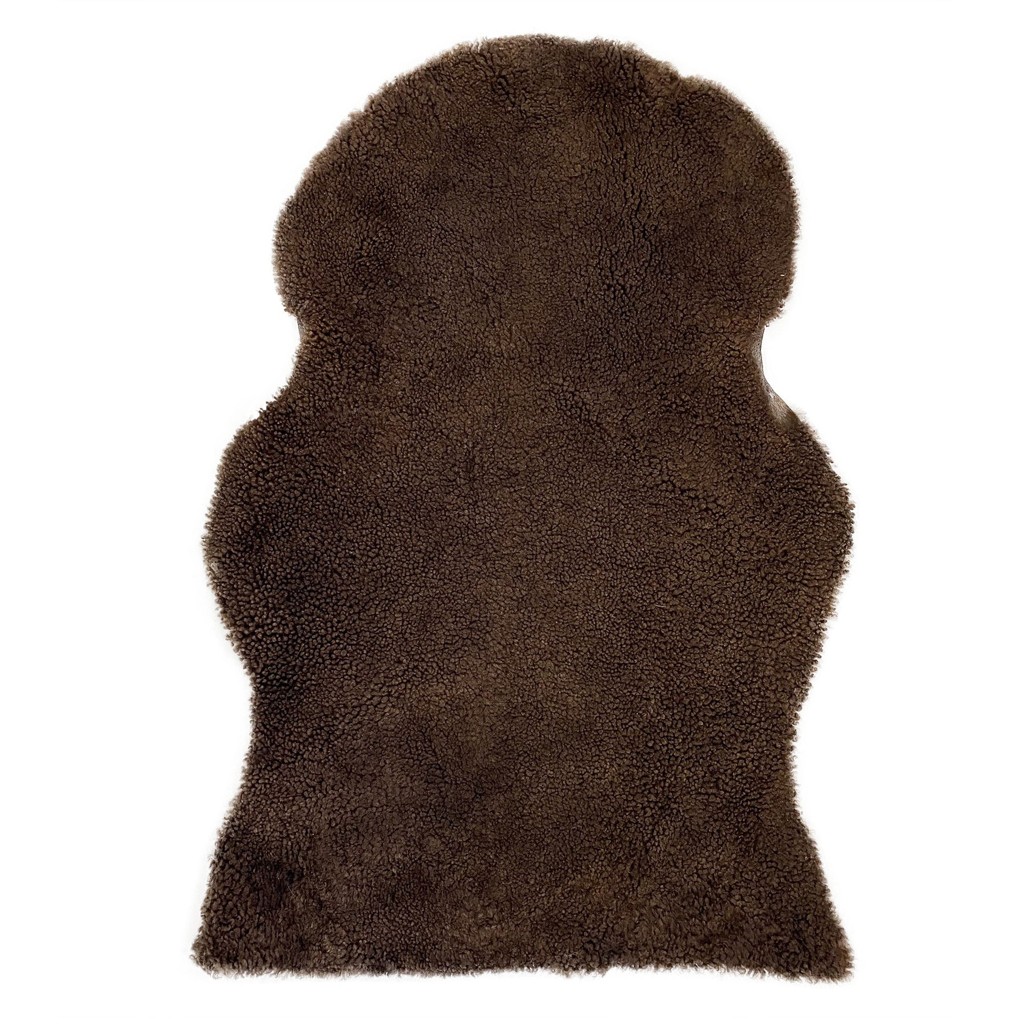 Espresso Brown Curly Wool Sheepskin Rugs – Yellow Earth Australia ...