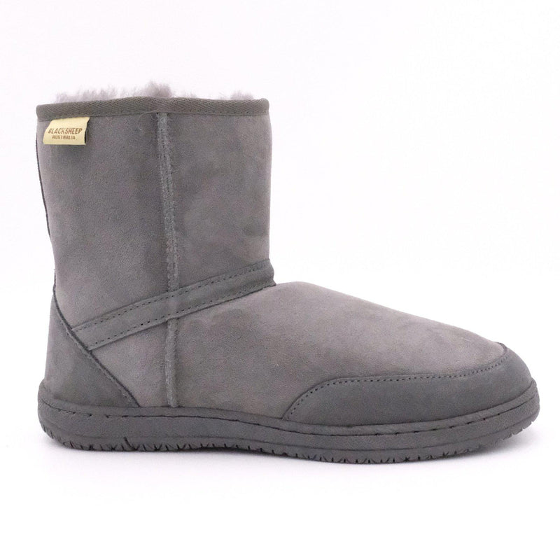 MAWSON (CLASSIC BOOT) - GREY / M9/W10 - Footwear Black Sheep Australia black sheep classic boot mawson medical non slip