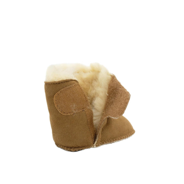 Baby Booties 0-24 Months - Handmade Premium Australian Merino Wool & Sheepskin