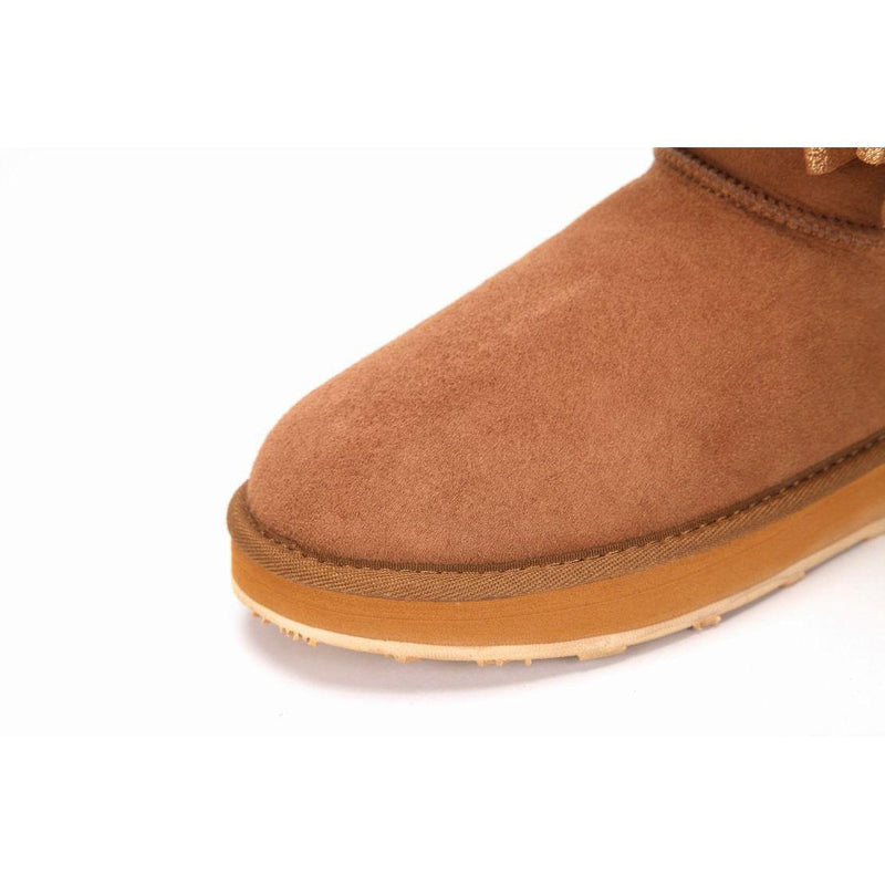 Mackay - Shoes Yellow Earth Australia Australian Genuine Sheepskin Bow Tie Outdoor Sheepskin Boot