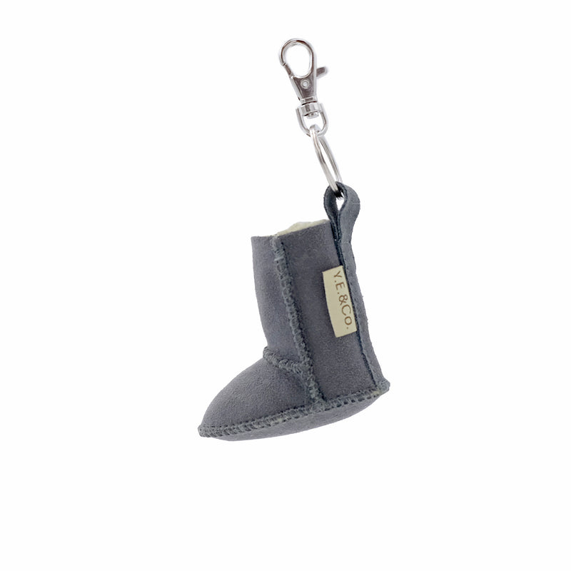Boot Keychain - Made From Genuine Australian Sheepskin Wool Keyring