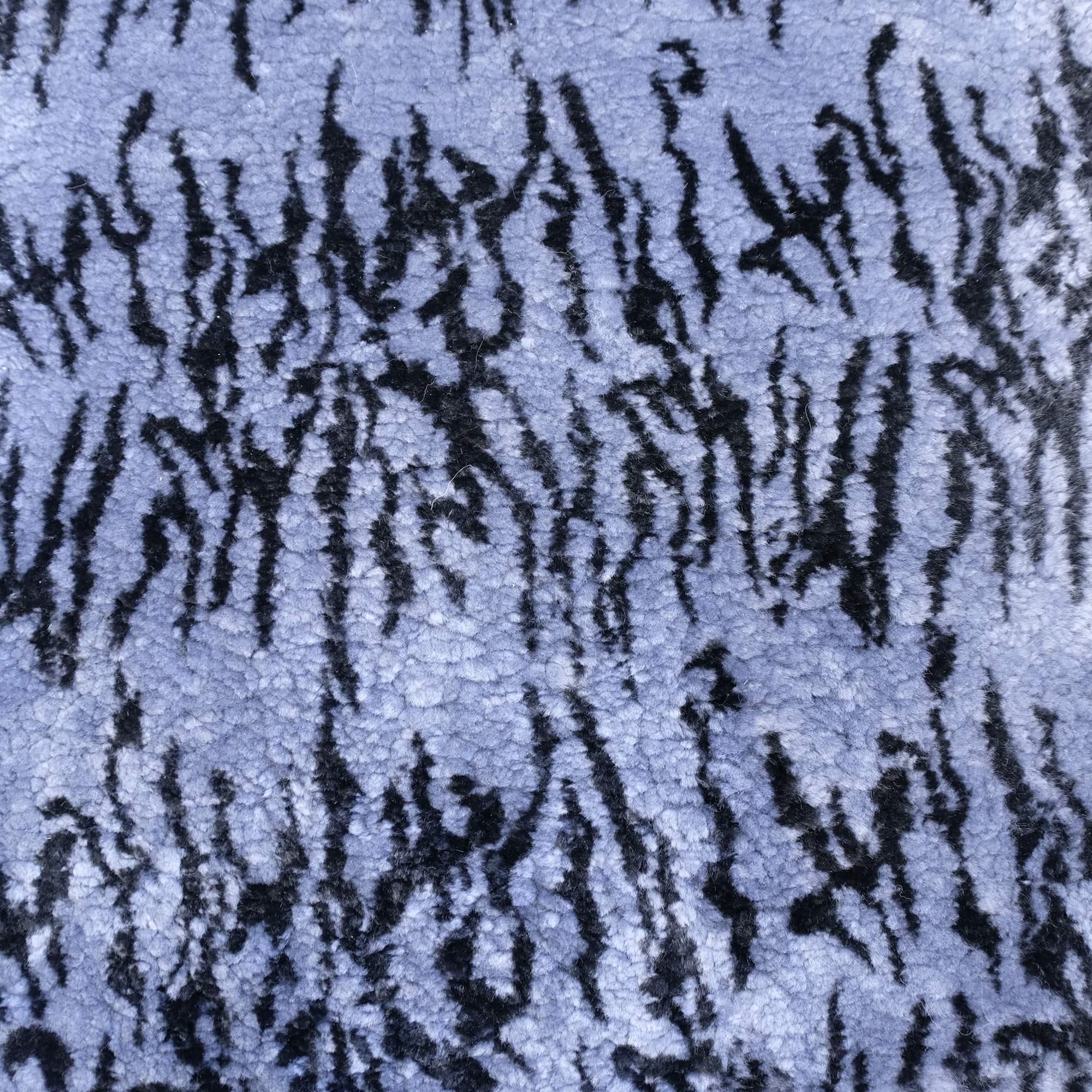 Gray Tiger Print - Rectangle Sheepskin Rug Throw - 51 inches x 23 inch ...