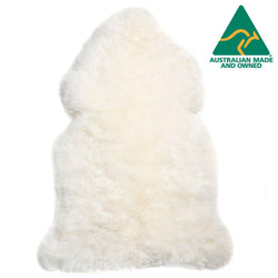 Ivory - XXXL - Long Wool Rug - Australian Made - Merino Sheepskin-Sheepskin Rug-Yellow Earth Australia-Yellow Earth Australia