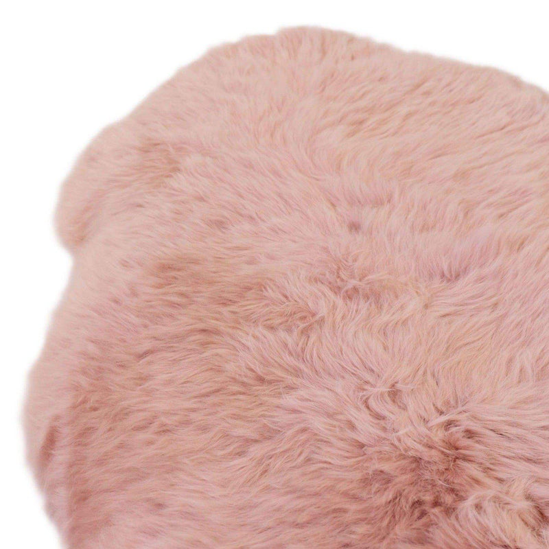 Dust Pink - Quad Sized (180x110cm) - Long Wool Rug - Australian Merino Sheepskin-Rug-Yellow Earth Australia-Yellow Earth Australia