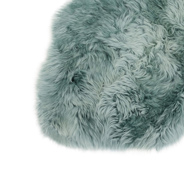 Mint Green - XXL - Long Wool Sheepkin Rug - Australian Merino Sheepskin