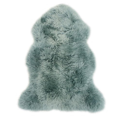 Mint Green - XXL - Long Wool Sheepkin Rug - Australian Merino Sheepskin